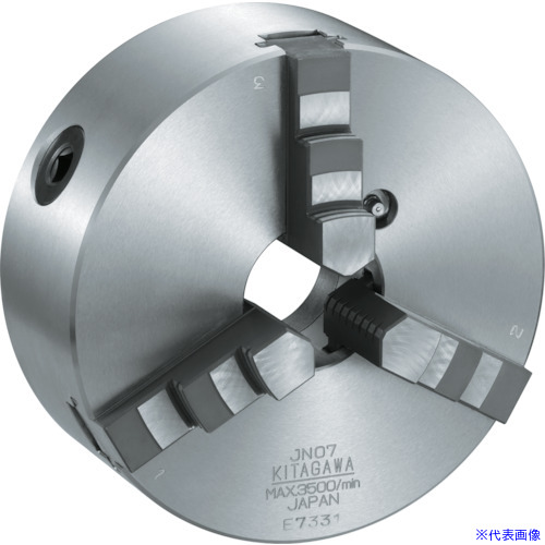 ■北川 スクロールチャック チャック外径165mm JN06(1019911)