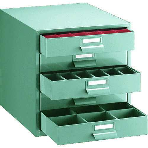 ■TRUSCO ツールケース 333X410XH348 引出5段 プラボックス付 PT43EN(1025755)｜セミプロＤＩＹ店ファースト