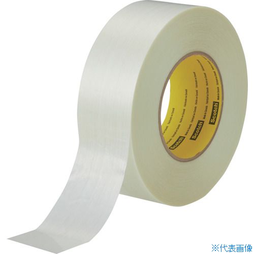 ■3M フィラメントテープ 890MSR 48mmX55m 890MSR48X55(1042014)×72[送料別途お見積り][法人限定][掲外取寄]