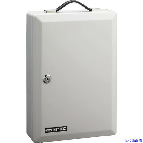 ■緑十字 キーボックス 20個吊用 KB－20H H282×W195×D60mm シリンダー錠 199111(1066328)