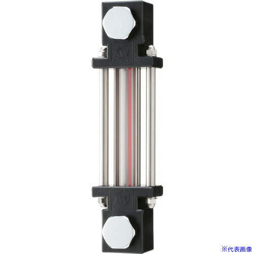 ■協和 耐熱・耐薬品用ガラスパイプ式オイルゲージ KLPD250GM12(1067701)[送料別途見積り][法人・事業所限定][掲外取寄]