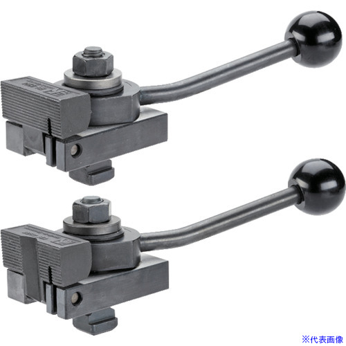 ■HALDER ダウンホールドクランプ クランプレバー付 T溝幅12 M12 23210.0325(1068458)[送料別途お見積り][法人限定][掲外取寄]