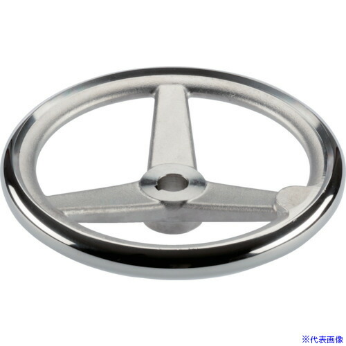 ■HALDER スポークハンドル ステンレス鋼 キー溝付 N-F A型 24591.0110(1077654)[送料別途お見積り][法人限定][掲外取寄]
