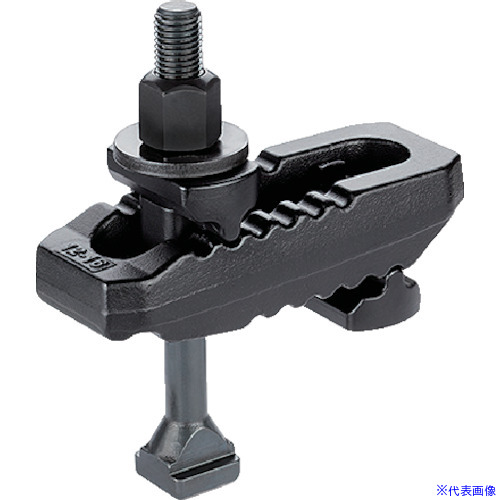 ■HALDER ストラップ 溝付 Tボルト付 T溝幅20mm ネジ部M20 23185.0120(1078294)[送料別途お見積り][法人限定][掲外取寄]