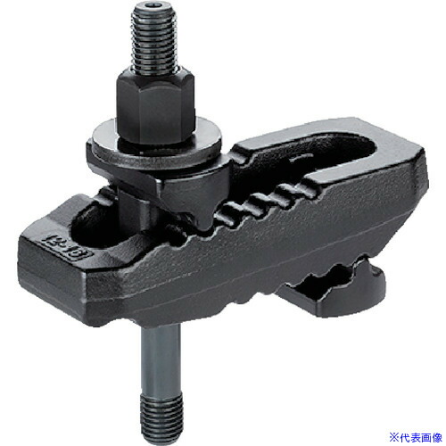■HALDER ストラップ 溝付 六角穴スタッドボルト付 ネジ部M16 23185.0317(1078880)[送料別途お見積り][法人限定][掲外取寄]｜セミプロＤＩＹ店ファースト