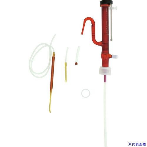 ■SIBATA 分注器 リビューレット 茶褐色 本体のみ 10mL 025120101(1080967)[送料別途お見積り][法人限定][掲外取寄] 33,534円