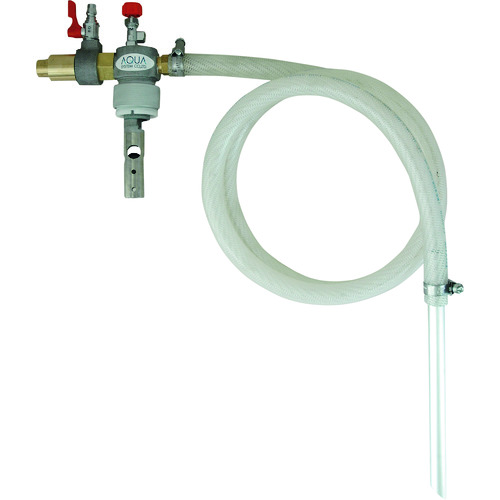 ■アクアシステム 液体専用エア式バキュームポンプ 溶剤用クローズペール缶専用ポンプ APPQAS(1083391)[法人限定][外直送元]
