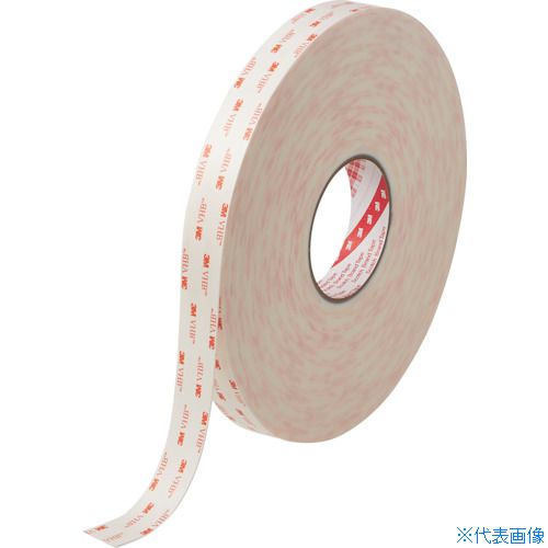 ■3M VHB構造用接合テープ Y&minus;4950 25mmX33m 白 Y495025X33(1089775)&times;10[送料別途お見積り][法人限定][掲外取寄]｜セミプロＤＩＹ店ファースト