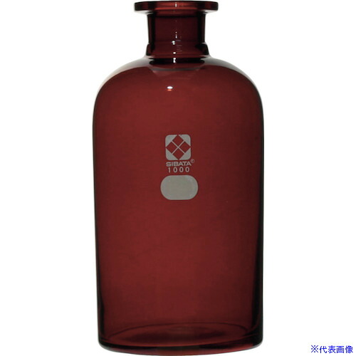 ■SIBATA びん 茶褐色 自動ビュレット用 1000mL 0226101(1113530)[送料別途お見積り][法人限定][掲外取寄]｜セミプロＤＩＹ店ファースト
