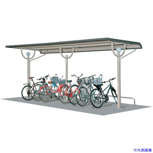 ■タクボ 10YP型自転車置場(追加棟) SP101YPUL(1119560)[法人限定][外直送元]｜セミプロＤＩＹ店ファースト