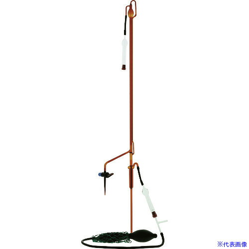 ■SIBATA 自動ビュレット スーパーグレード ゴム栓用 ガラスコック付 茶褐色 25mL 02213025(1119839)[送料別途お見積り][法人限定][掲外取寄]｜セミプロＤＩＹ店ファースト