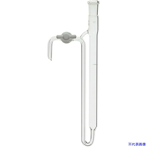 ■SIBATA SPCクロマト管 PTFEコック付 12mm 032150153(1123105)[送料別途お見積り][法人限定][掲外取寄]｜セミプロＤＩＹ店ファースト 23,240円