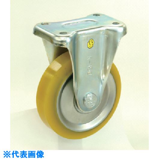 ■シシク 静電気帯電防止キャスター 200径 固定ストッパー付 制電性ウレタン車輪 EUWKB200(1129372)[送料別途お見積り][法人限定][掲外取寄]｜セミプロＤＩＹ店ファースト