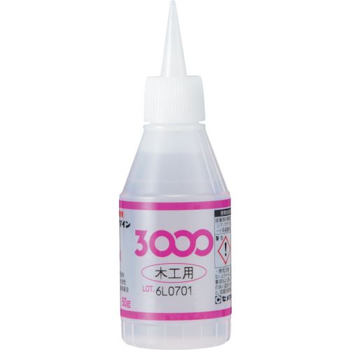 ■セメダイン 瞬間接着剤 3000木工用 50g AC&minus;002 AC002(1139137)&times;20[送料別途お見積り][法人限定][掲外取寄]｜セミプロＤＩＹ店ファースト 21,569円
