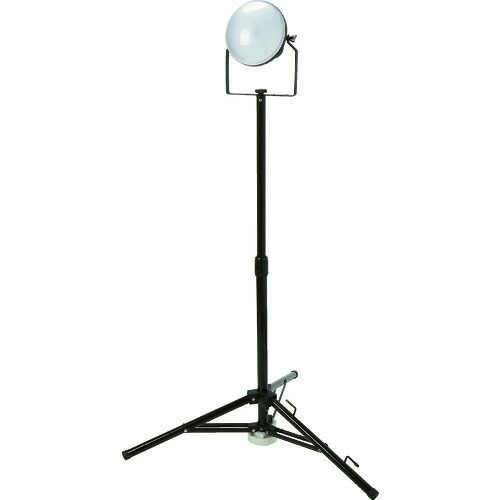 ■TRUSCO LED投光器 DELKURO 三脚タイプ 1灯 50W 10m アース付 2芯3芯両用タイプ RTLE510EPSK(1145841)