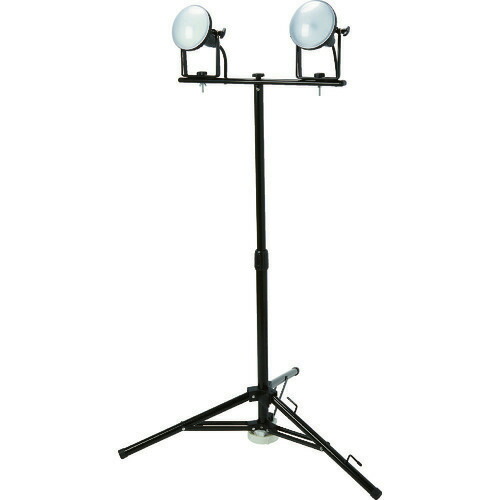 ■TRUSCO LED投光器 DELKURO 三脚タイプ 2灯 20W 5m RTLE205SK2(1145842)