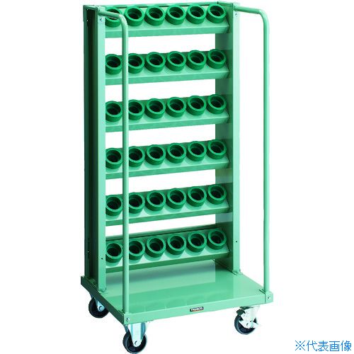 ■TRUSCO ツーリングワゴン HSK63A BT40 NT40兼用 6段 36個収納 VTLWE67(1146146)[法人限定][直送元]