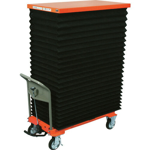 ■TRUSCO ハンドリフター 500kg 600X1050 蛇腹付 HLFAE500J(1158222)[法人限定][直送元]｜セミプロＤＩＹ店ファースト