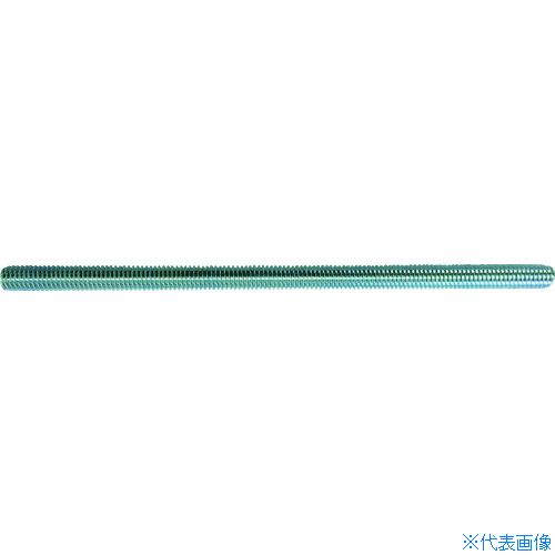 ■TRUSCO 全ネジ ユニクロメッキ 3/8 1000mm ZENB381000(1164562)×10