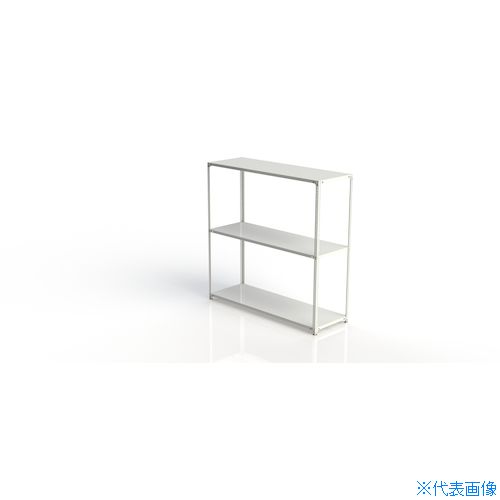 ■IRIS 軽量ラック100 セット W900*D450*H1500 基本 3段 LK0945153(1165371)[法人限定][直送元]