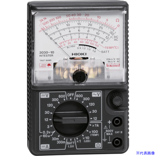 ■HIOKI ハイテスタ 3030－10 書類3点付 303010SYORUI3TENTUKI(1176907)[送料別途お見積り][法人限定][メーカー取寄]