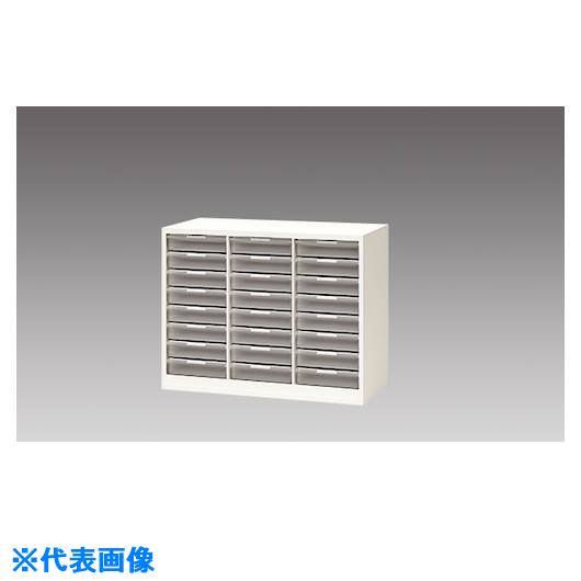 ■NAIKI 収納庫 CW型 トレー書庫 深型・B4 W899×D450×H700 CW0907BLLW(1181780)[送料別途お見積り][法人限定][外直送]