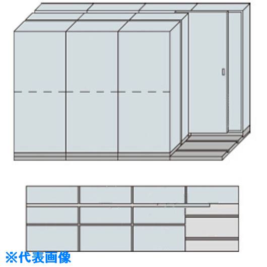 ■NAIKI NW型並行移動書庫用ベース W3660×D1110×H2272 MNW3421ACC(1181809)[送料別途お見積り][法人限定][外直送]