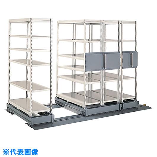 ■NAIKI 手動式移動ラック W1910&times;D624&times;H2245 NSMK7666SK(1186597)[送料別途お見積り][法人限定][外直送]｜セミプロＤＩＹ店ファースト
