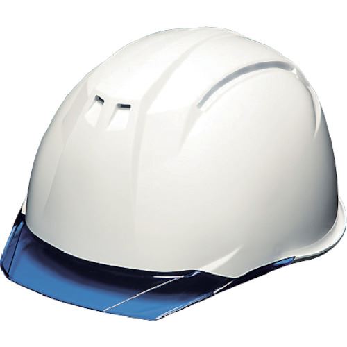 ■DIC 透明バイザーヘルメット(シールド面付) AP11EVO-CS KP 白/ブルー AP11EVOCSHA6KPWB(1200462)[送料別途お見積り][法人限定][外直送]