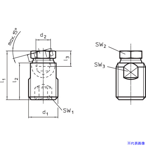 ■HALDER ハンドクランク DIN469ストレート 形状F 24330.0161(1219606)[送料別途お見積り][法人限定][掲外取寄]