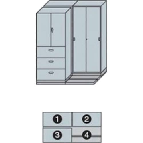 ■NAIKI NW型並行移動書庫用ベース MNW2221AA(1232110)[送料別途お見積り][法人限定][外直送]｜セミプロＤＩＹ店ファースト