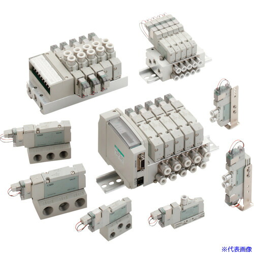 ■CKD 電磁弁 パイロット式5ポート弁 ダイレクト配管 4GA220RC4E23(1244241)|セミプロDIY店ファースト