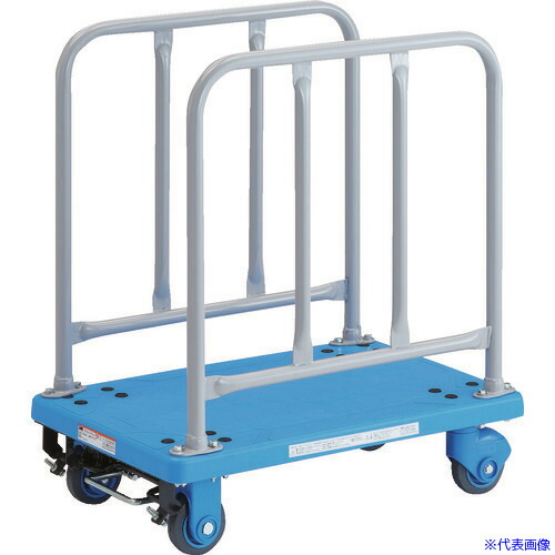 ■TRUSCO グランカートサイレント サイドハンドル 718X468 ストッパー付 TPX710S(1258935)[法人限定][直送元]