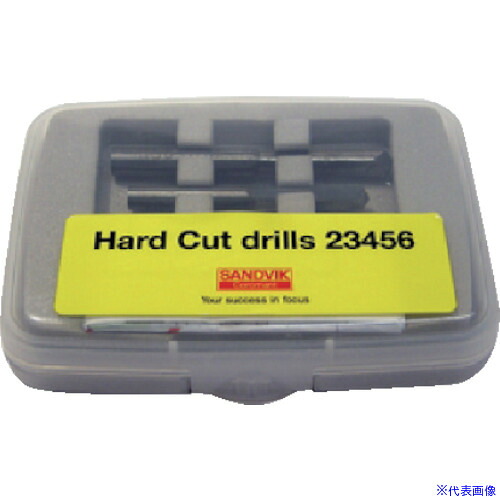 ■SANDVIK ハードカットドリルセット 各1個入り(750) HC23456(1279386)|セミプロDIY店ファースト