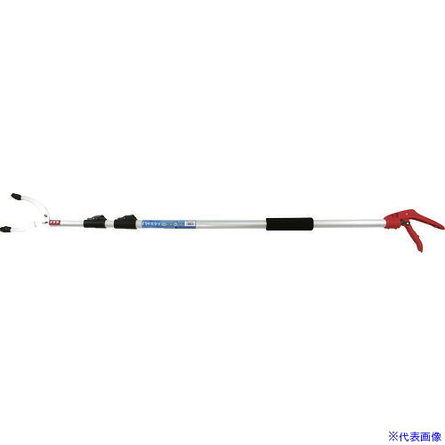 ■DOGYU ハサミタイL-3000RF(3段伸縮式シャフト) 01741(1311466)[送料別途お見積り][法人限定]