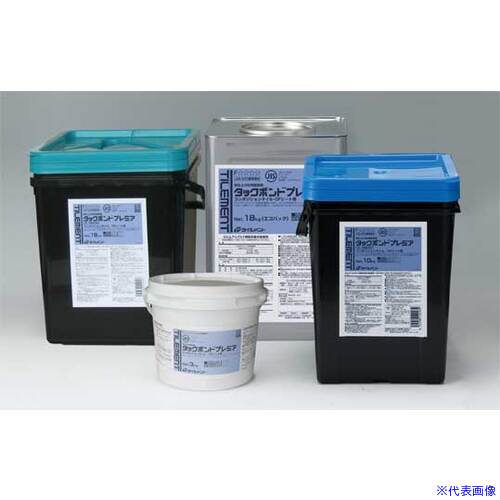 ■TILEMENT 床用白のり タックボンドプレミア 3kg 12220030(1325890)×6[送料別途お見積り][法人限定][掲外取寄]
