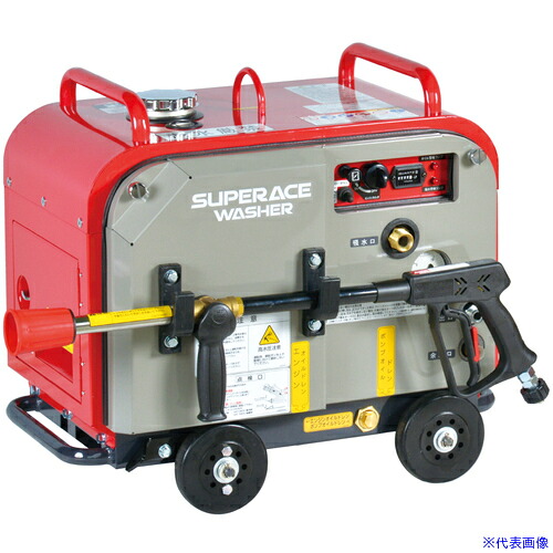 ■スーパー工業 エンジン式高圧洗浄機 SEV&minus;3007SS 防音タイプ SEV3007SS(1349379)[法人限定][直送元]｜セミプロＤＩＹ店ファースト