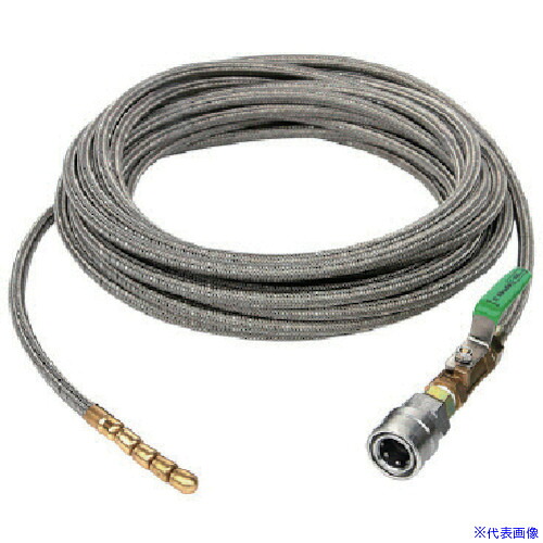 ■Asada SUS洗管ホース エンジン式吐出量21L/分用 10m ワンタッチC HD08009(1356958)[送料別途お見積り][法人限定][掲外取寄]｜セミプロＤＩＹ店ファースト
