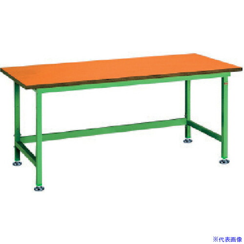 ■OS 中量作業台 木製天板 間口1800&times;奥行750&times;高さ750mm NBW1870(1359493)[法人限定][外直送元]｜セミプロＤＩＹ店ファースト