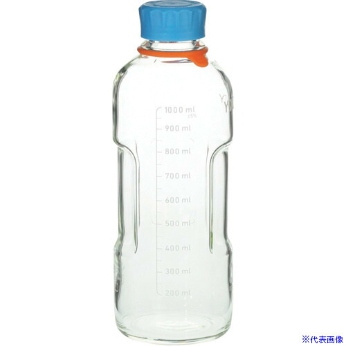■SIBATA ユーティリティねじ口びん 1000mL 4入 0173101000A(1359984)[送料別途お見積り][法人限定][掲外取寄]