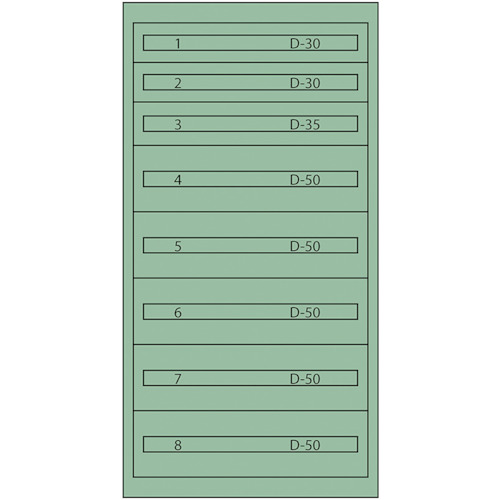 ■Vidmar ツールキャビネットTC&minus;345C TC345C(1367274)[法人限定][直送元]｜セミプロＤＩＹ店ファースト
