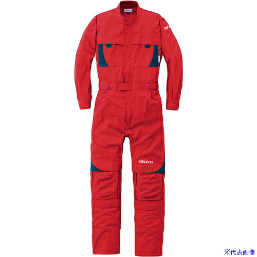 ■AUTO－BI 通年モデル レカロメディカルつなぎ服8620－005レッド－LL 8620005LL(1369379)