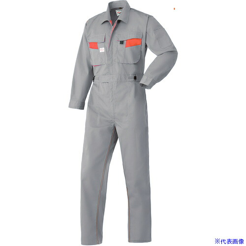 ■AUTO－BI AW(秋冬)モデル つなぎ服8300－008シルバーグレー－3L 83000083L(1370084)[送料別途お見積り][法人限定][掲外取寄]