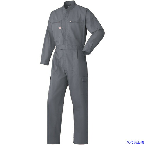 ■AUTO－BI AW(秋冬)モデル つなぎ服8200－012チャコールグレー－M 8200012M(1370467)[送料別途お見積り][法人限定][掲外取寄]