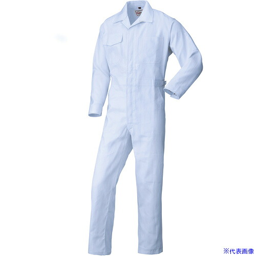 ■AUTO－BI AW(秋冬)モデル つなぎ服1300－009ホワイト－M 1300009M(1370499)[送料別途お見積り][法人限定][掲外取寄]