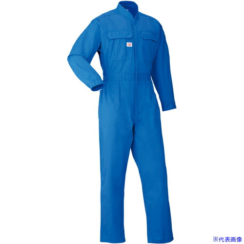■AUTO－BI AW(秋冬)モデル つなぎ服3650－002マリンブルー－S 3650002S(1371065)[送料別途お見積り][法人限定][掲外取寄]
