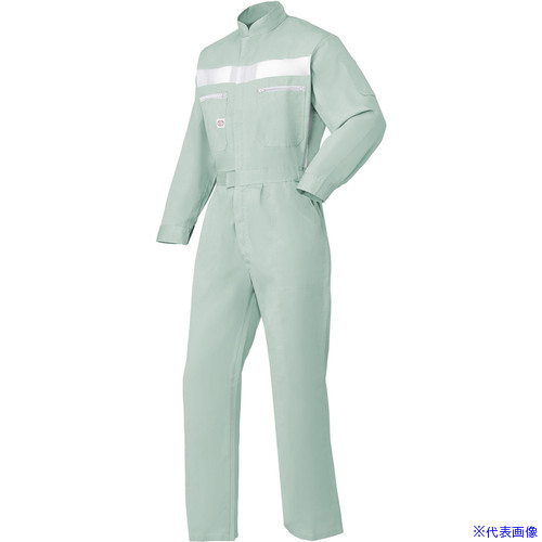 ■AUTO－BI SS(春夏)モデル つなぎ服1150－102アースグリーン－M 1150102M(1371068)[送料別途お見積り][法人限定][掲外取寄]