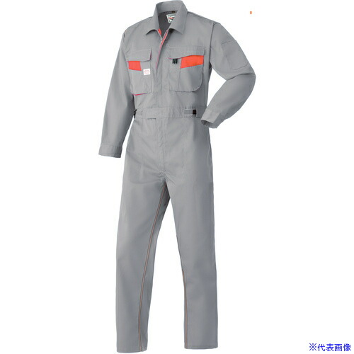 ■AUTO&minus;BI AW(秋冬)モデル つなぎ服8300&minus;008シルバーグレー&minus;LL 8300008LL(1371188)[送料別途お見積り][法人限定][掲外取寄]｜セミプロＤＩＹ店ファースト