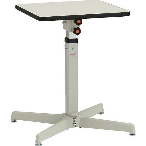 ■TRUSCO ローハイシステムテーブル フリーロック式 450X450 LHF451M(1372374)[法人限定][直送元]
