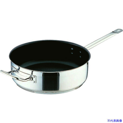 ■TKG PRO(プロ)エクスカリバー 片手浅型鍋(蓋無)26cm AKT9226(1376849)[送料別途お見積り][法人限定][掲外取寄]｜セミプロＤＩＹ店ファースト
